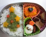 お弁当に☆うずらの卵一個で雪だるま作り方6写真
