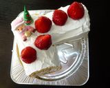 クリスマスホワイトイチゴケーキ作り方11写真