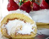 クリスマスホワイトイチゴケーキ作り方12写真