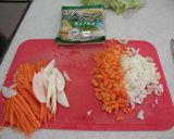 野菜ラーメン炒飯作り方2写真