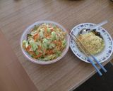 野菜ラーメン炒飯作り方10写真
