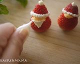 苺とチョコでサンタさんの作り方作り方6写真
