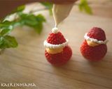苺とチョコでサンタさんの作り方作り方5写真