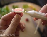 苺とチョコでサンタさんの作り方作り方4写真