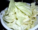 鶏胸肉とキャベツのピリ辛味噌炒め作り方2写真