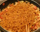 ソース焼きそばのクリスマスリース作り方1写真