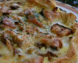 簡単キッシュ　パイシートで。▲生クリーム作り方6写真