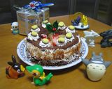 子どもと作るクリスマスケーキ作り方9写真