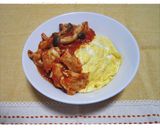 トマトクリームオムライス作り方8写真