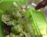 ルクエで簡単!豚キムチパスタ作り方1写真