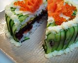 寿司ケイク！作り方10写真