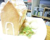 ｸﾘｽﾏｽクッキーﾊｳｽ作り方13写真