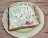 簡単！ベーコンとチーズのキャベツトースト作り方5写真