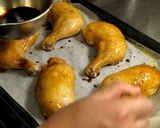 クリスマスに！ローストチキンレッグ♪作り方4写真