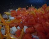 コンソメで簡単！残り野菜パスタ。作り方5写真