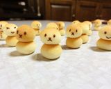 ボーロで簡単★雪だるま★冬デコレーション作り方8写真