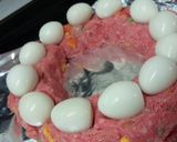 クリスマスに♪ミートローフのリース作り方6写真