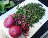 切・炒★ご飯にあう～！大根菜の味噌炒め作り方2写真