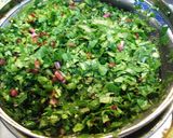 切・炒★ご飯にあう～！大根菜の味噌炒め作り方3写真
