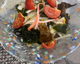 ワカメとキクラゲと夏野菜の和風のマリネ！作り方6写真