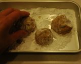 簡単☆肉団子の甘酢（大葉入り）作り方4写真