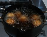 簡単☆肉団子の甘酢（大葉入り）作り方5写真