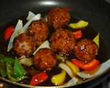 簡単☆肉団子の甘酢（大葉入り）作り方8写真