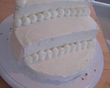 雛壇じゃなくてサンタ壇クリスマスケーキ作り方3写真