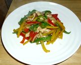 鶏胸肉と大量ピーマンでチンジャオロース風作り方6写真