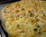 ほんのり甘いホットケーキピザ作り方5写真