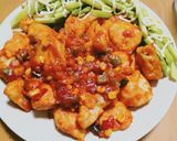簡単ヘルシー☆鶏むねケチャップ炒め作り方8写真