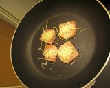 お餅で？スパムチーズサンド作り方3写真