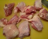 キャベツも美味！オリーブと鶏肉のワイン煮作り方1写真