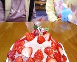 クリスマスケーキ苺ズコット(インスタ映え作り方30写真