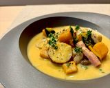 🍂秋の豆乳味噌仕立てクリームシチュー作り方8写真