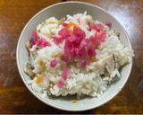 松茸ごはん(きのこごはん)作り方4写真