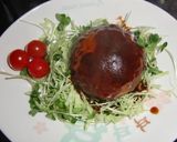 レトルトハンバーグもカフェ風に作り方2写真