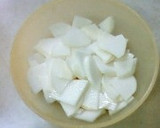 すし酢を使って♪簡単★かぶの酢の物♪作り方1写真