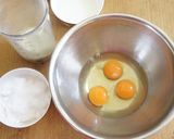 抹茶とあずきのロールケーキ作り方1写真