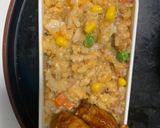 全てレンジ中華風味噌すき焼き味炒飯弁当作り方15写真