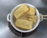 〈動脈硬化の方に〉豆腐ときのこの巾着焼き作り方1写真