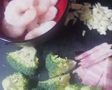 マヨネーズがおいしいえびパスタ♪作り方1写真