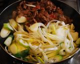 肉豆腐☆下仁田ねぎ入り作り方1写真