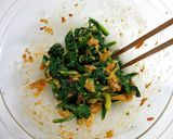 かぶの葉のごまキムチナムル作り方5写真