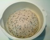 モッチリ香ばしい豆腐と黒ごまの角食作り方8写真