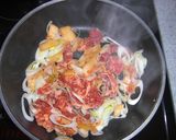 寒い日には…豚キムチにゅうめん♪作り方2写真