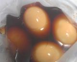 めんつゆで簡単！煮玉子★酢で長持ち♪作り方3写真