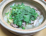 干し椎茸だしで～白菜と豚肉の重ね蒸し作り方4写真