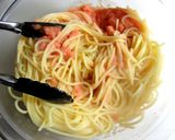 コクうま☆たらこスパゲティー作り方5写真