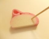おせち・キャラ弁に蒲鉾の飾り切り・うさぎ作り方6写真